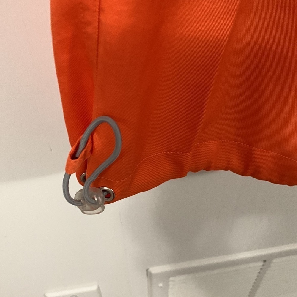 Campmor Isle Girl Orange Nylon Surf Capris pants Size 11 NWT many pockets - Picture 6 of 11